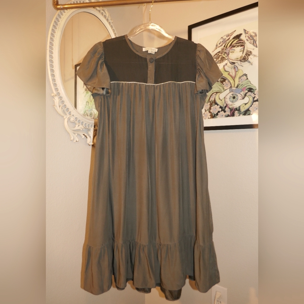 SILK Babydoll Mini Dress